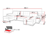 Hjørnesofa Arvada 115 4090882