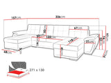 Hjørnesofa Arvada 115 4090899