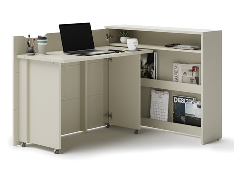 Hjørneskrivebord Concept Pro Lenart Levfere 101