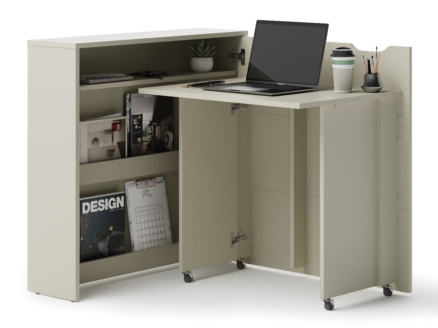 Hjørneskrivebord Concept Pro Lenart Levfere 156