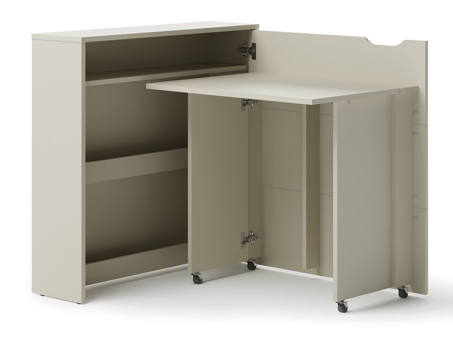 Hjørneskrivebord Concept Pro Lenart Levfere 156