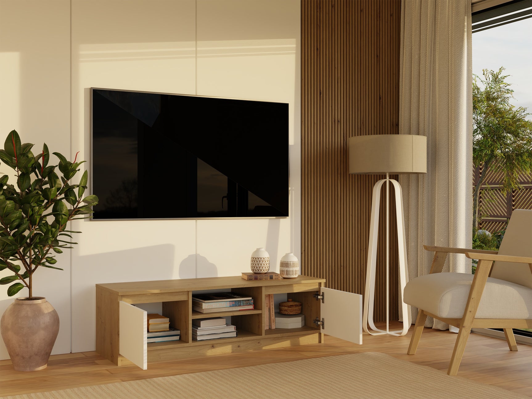 TV-bord Elbvelu 123
