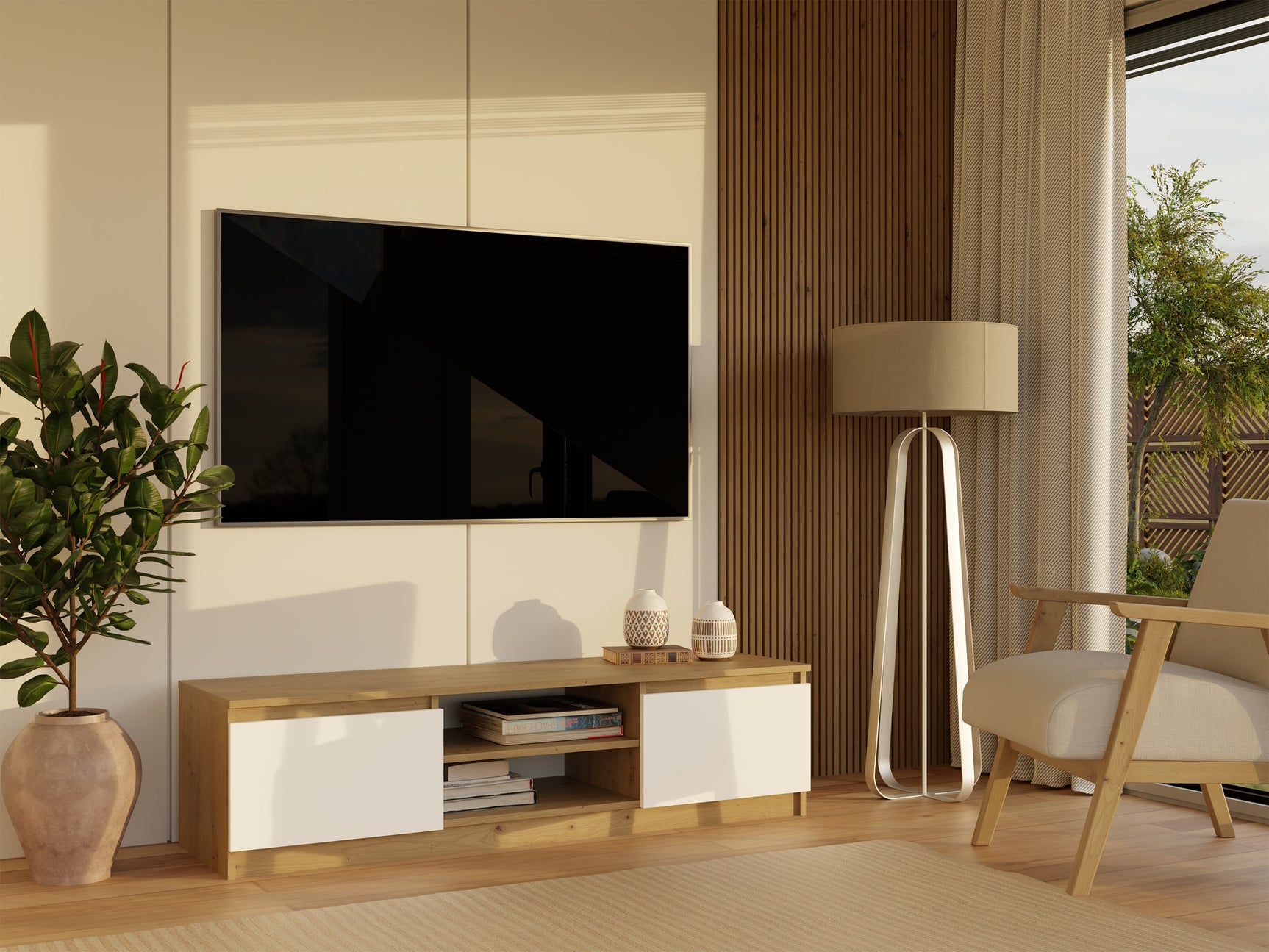 TV-bord Elbvelu 125