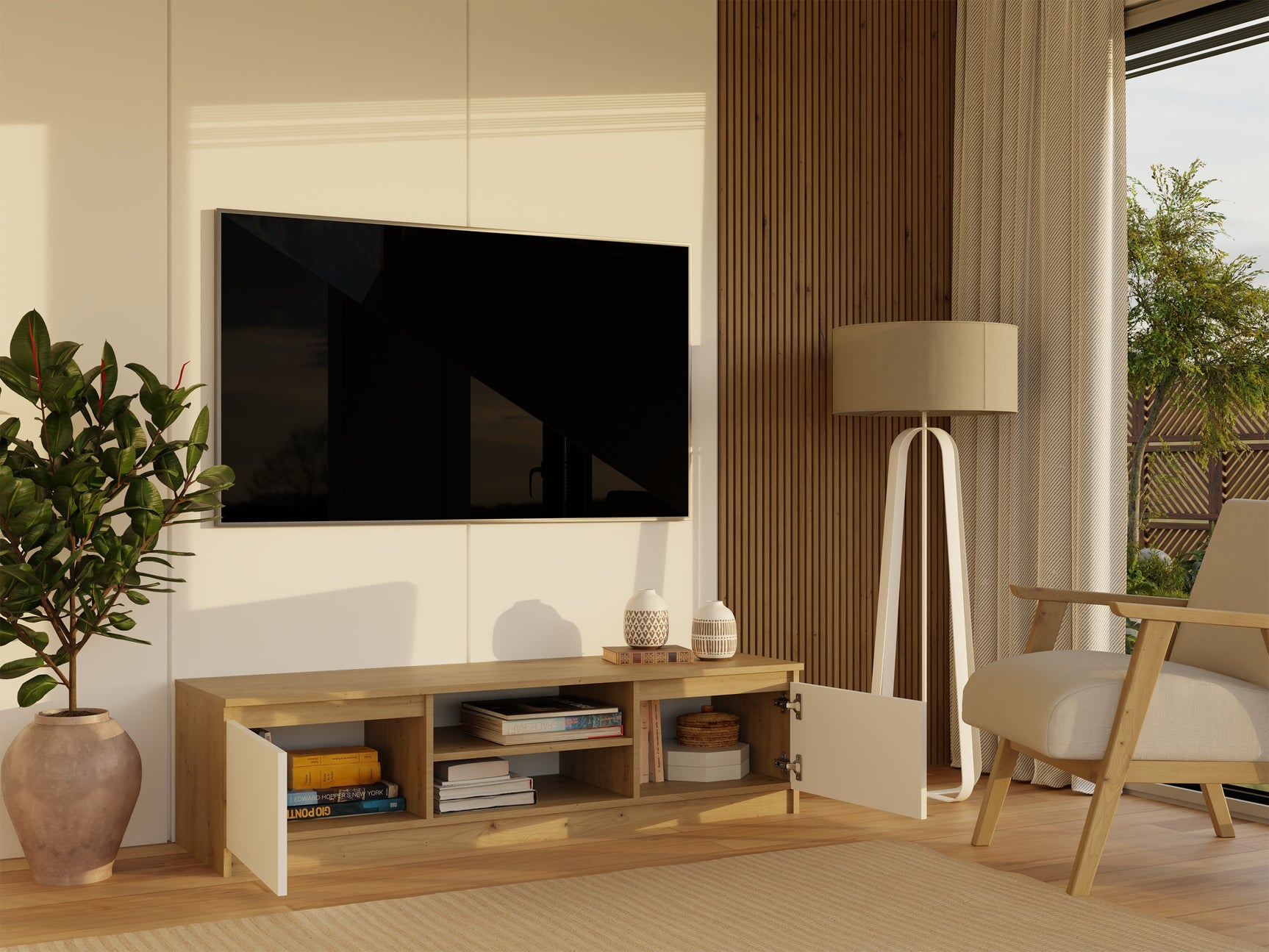 TV-bord Elbvelu 125