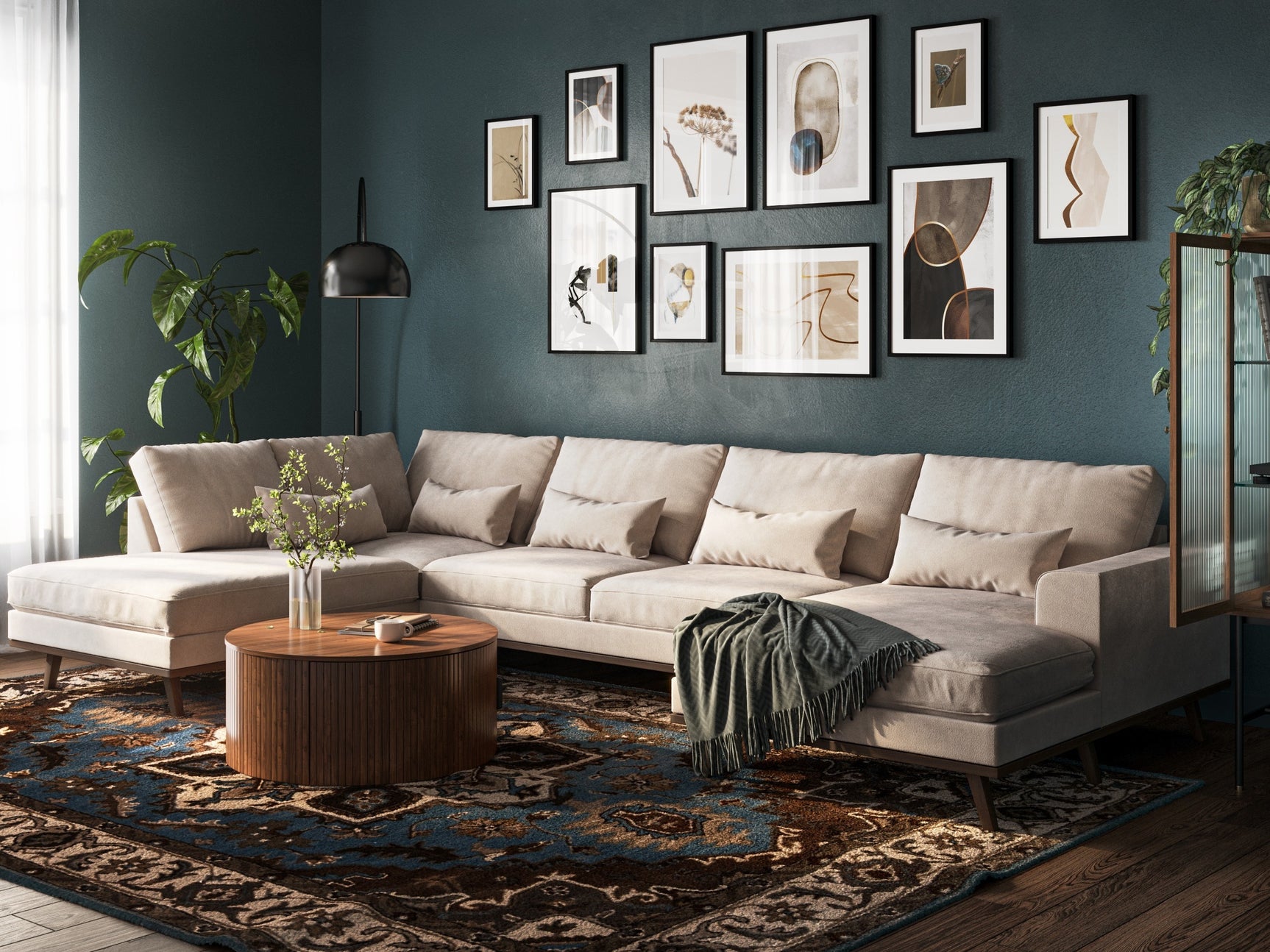 Hjørnesofa Floromo 101