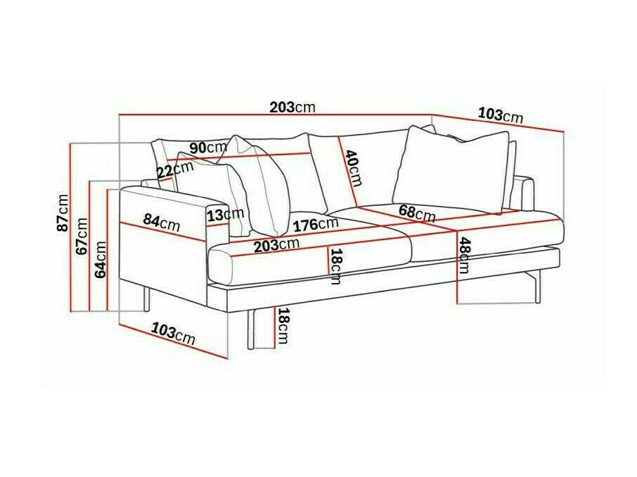 Sofa Ophliva 100