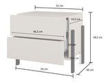 Sengebord Etsore 110