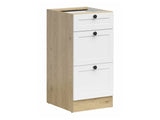 Modulskab med skuffer Classic White Oak 102