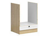 Modulskab til indbyggede apparater Classic White Oak 107
