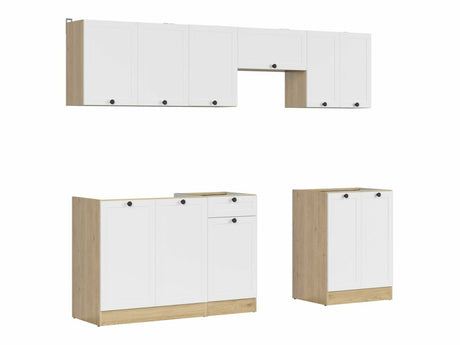 Modulopbygget køkkensæt Classic White Oak 118