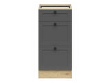 Modulskab med skuffer Classic Grey Oak 107