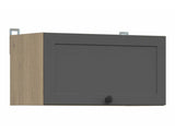 Modulært vægskab Classic Grey Oak 108