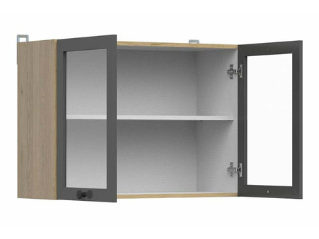 Modulært vægskab Classic Grey Oak 112