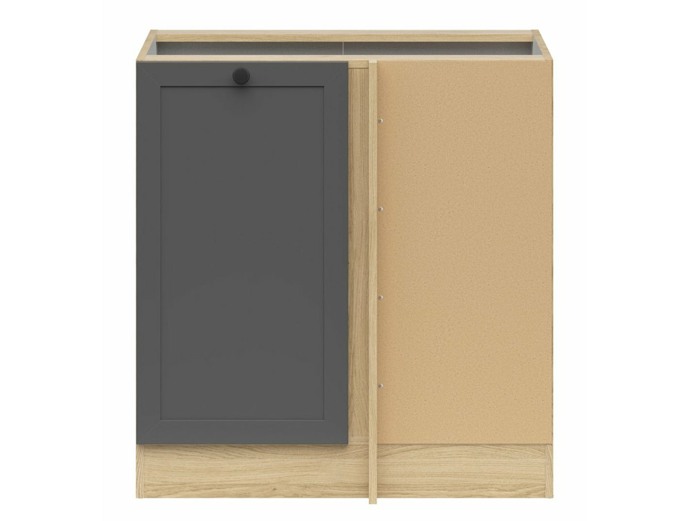 Modulært hjørneskab Classic Grey Oak 115