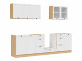 Modulopbygget køkkensæt Classic White Oak 122