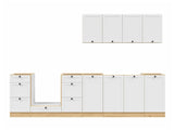 Modulopbygget køkkensæt Classic White Oak 123
