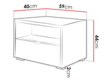 Sengebord Comfivo Vomoro 104