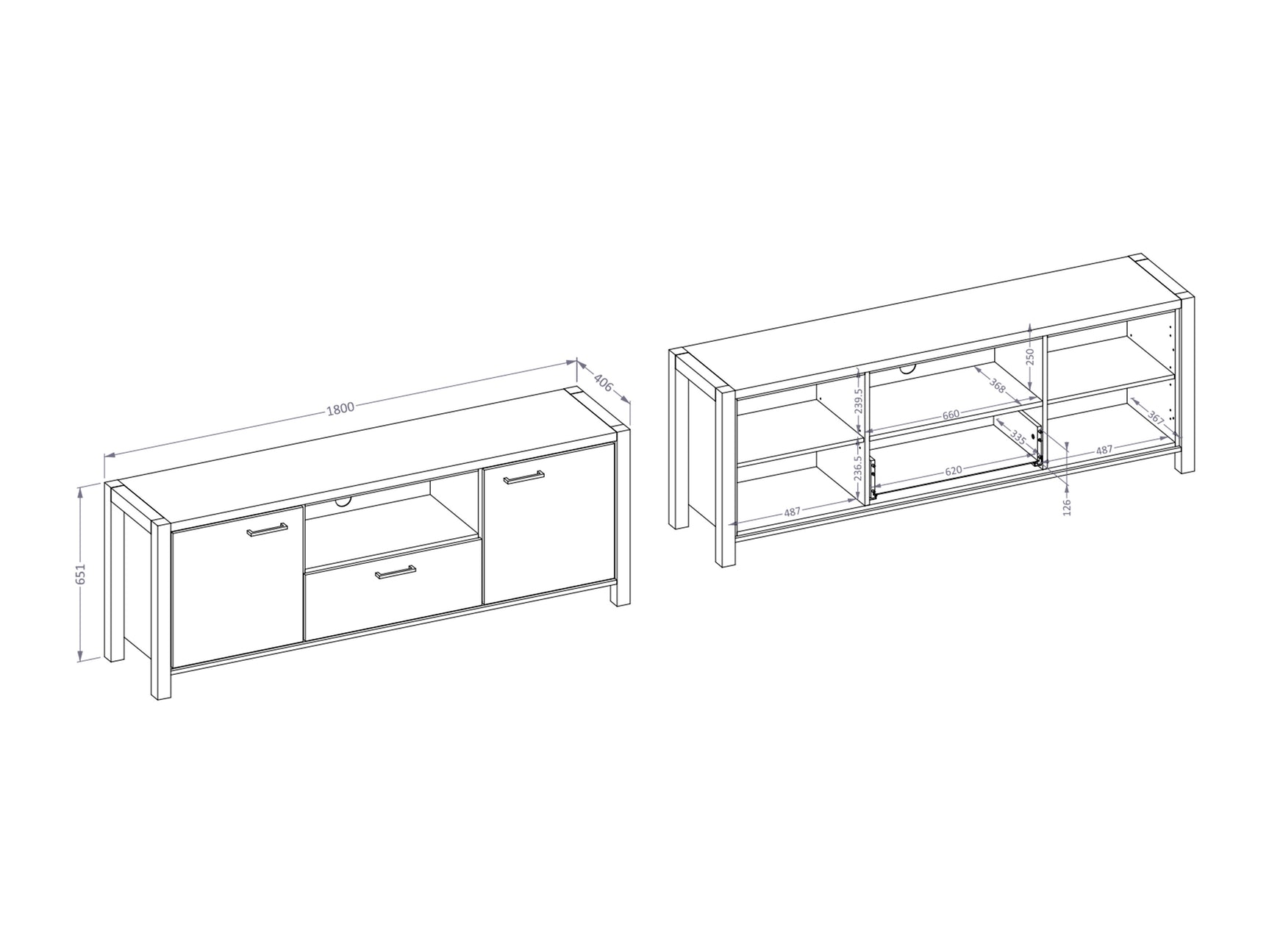 TV-bord Temire 106 4150758