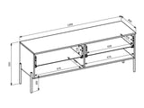 TV-bord Levtenu 108