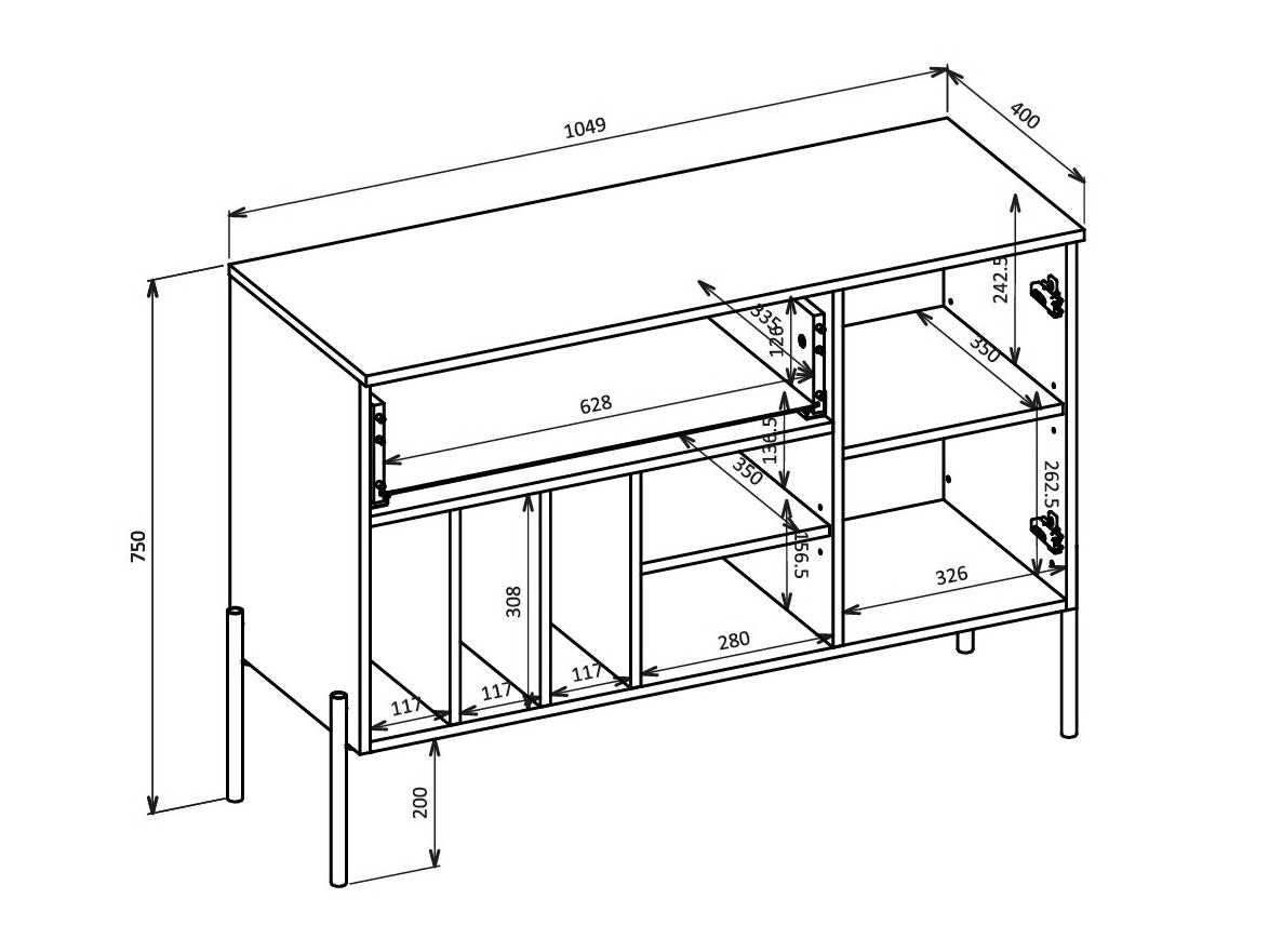 Kommode Levtenu 112