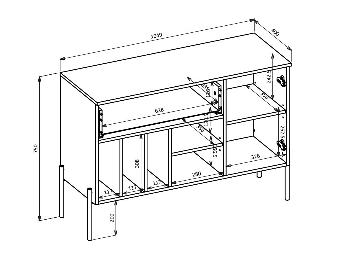Kommode Levtenu 112