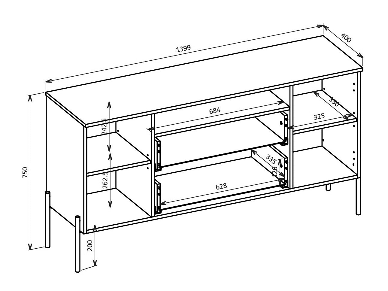 Kommode Levtenu 114