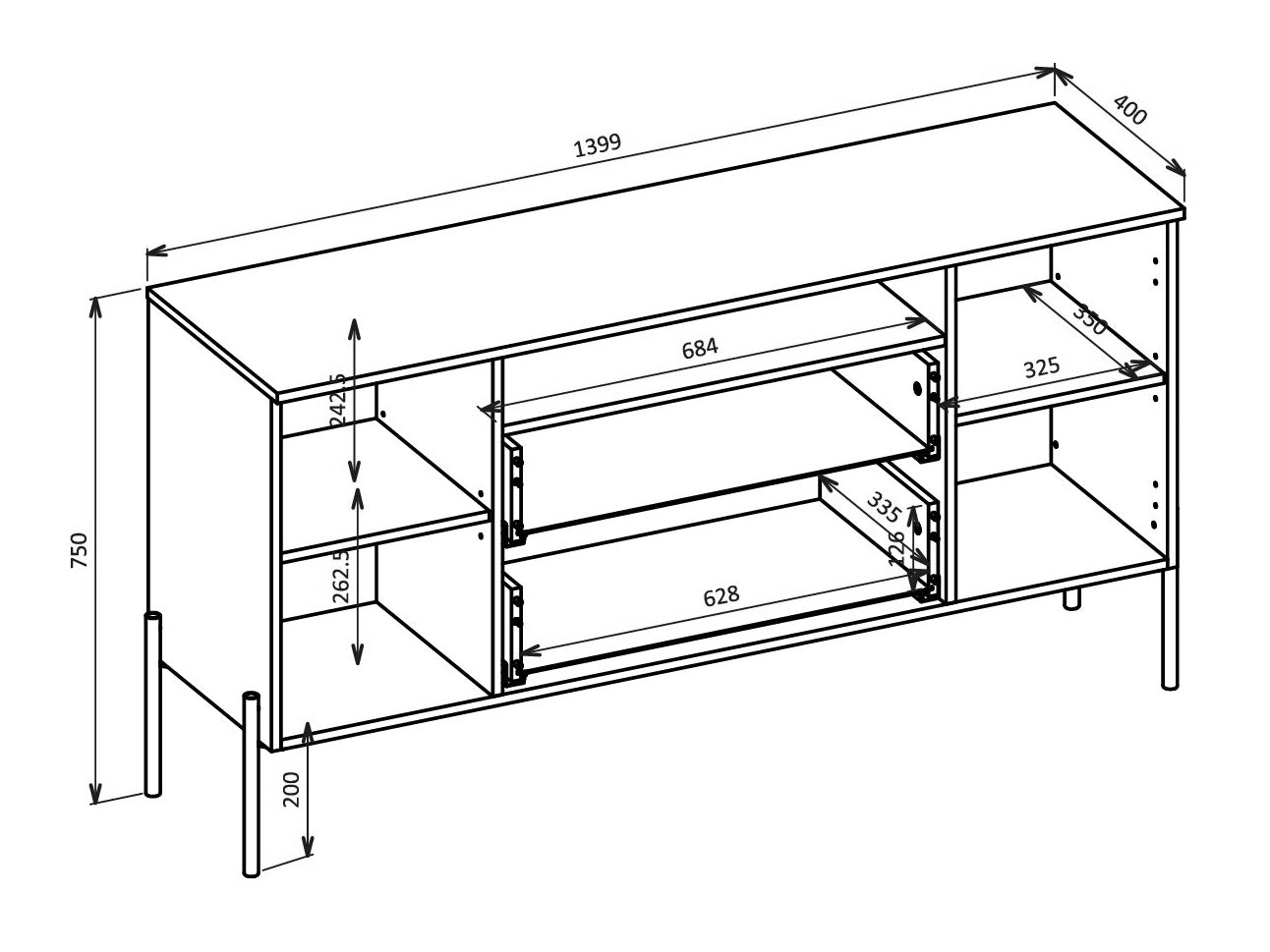 Kommode Levtenu 115