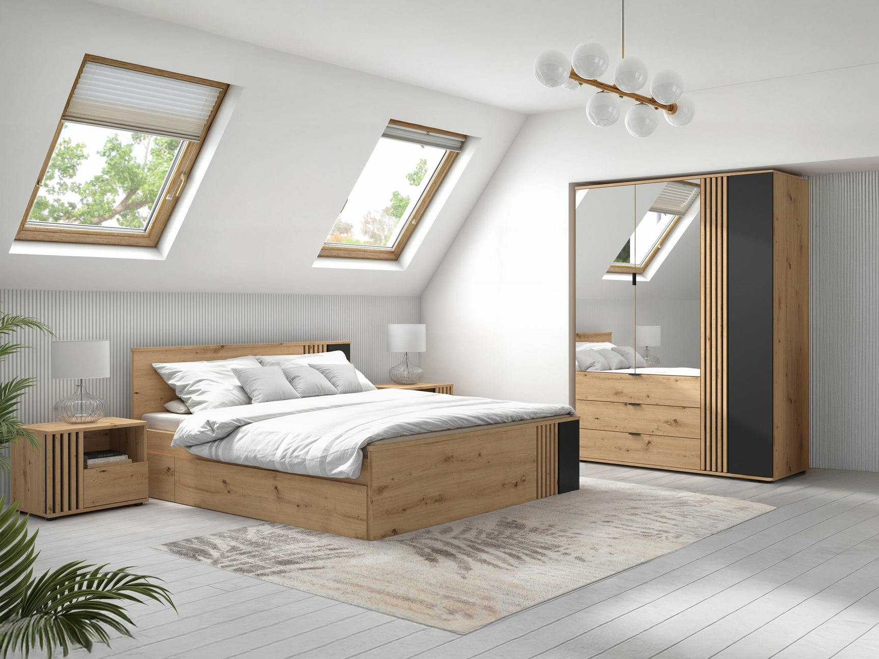 Soveværelses-sæt Orlnolu 110