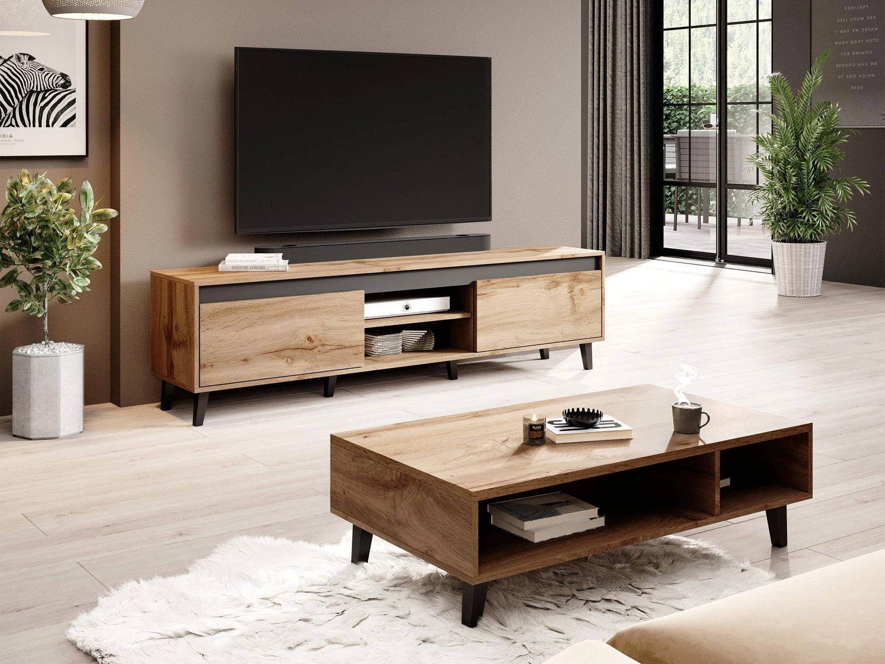 TV-bord Charlotte 193 4180406