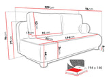 Sovesofa TrendyNest 116