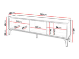 TV-bord Cornovu 101
