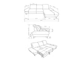 Hjørnesofa Kingston 190
