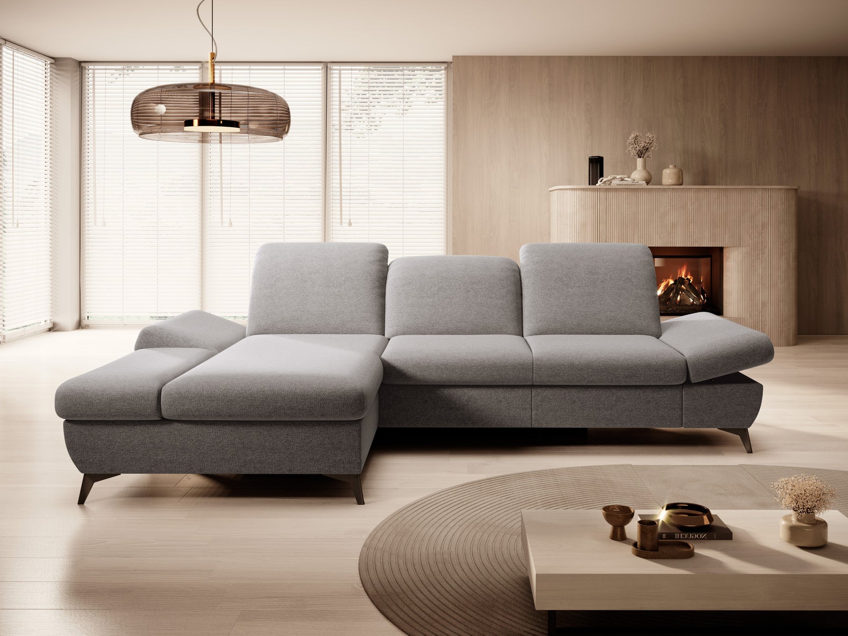 Hjørnesofa Kingston 190
