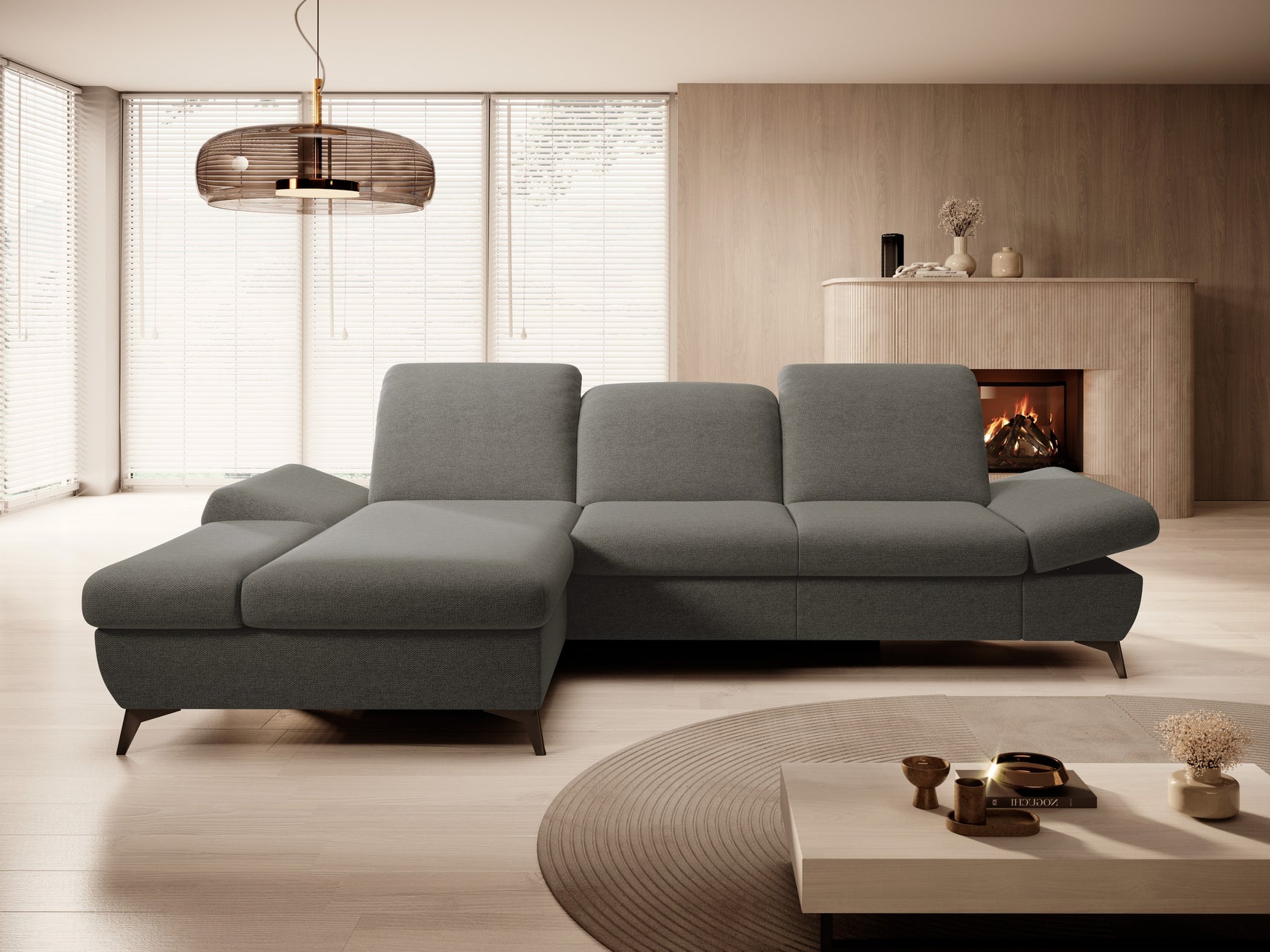 Hjørnesofa Kingston 190