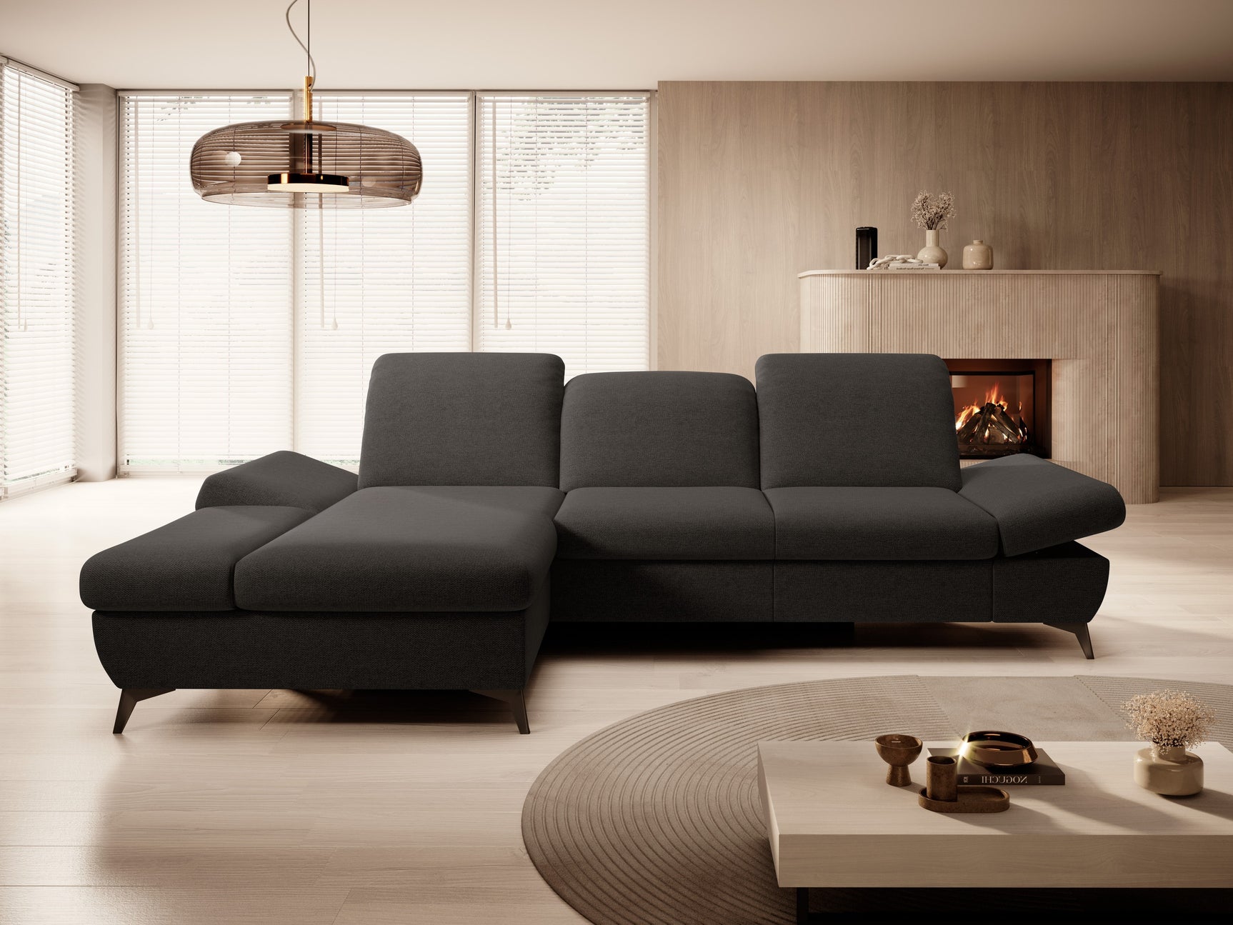Hjørnesofa Kingston 190