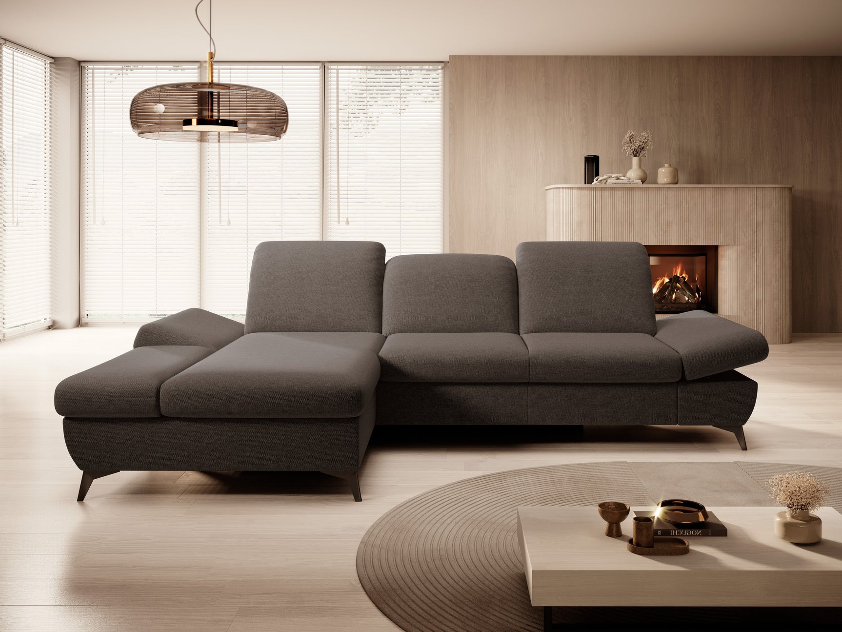 Hjørnesofa Kingston 190