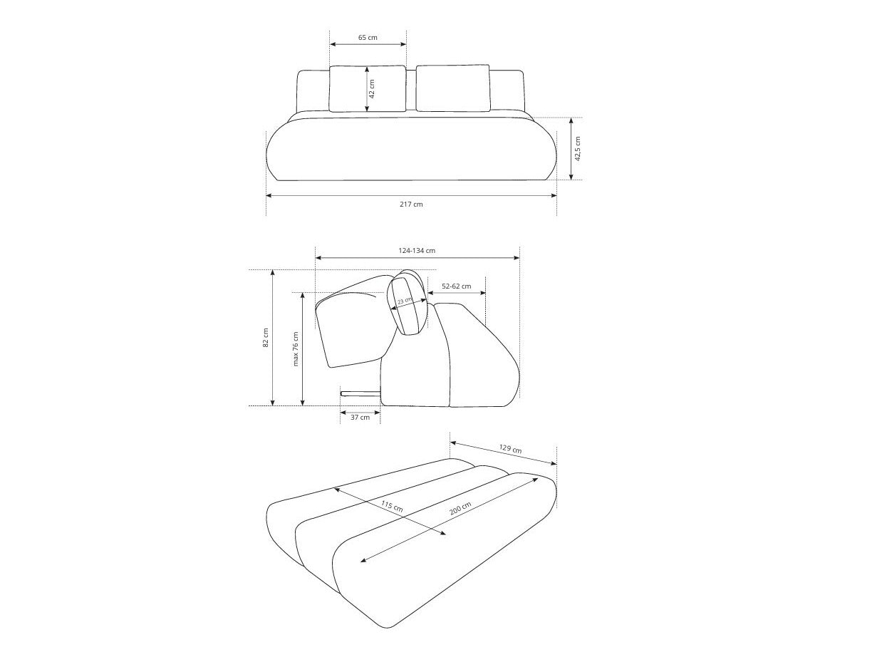 Sovesofa Kingston 193