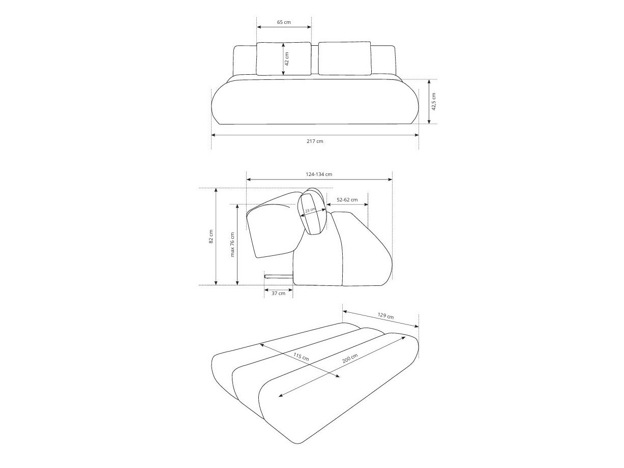 Sovesofa Kingston 193