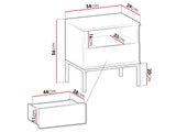 Sengebord Soferi 110
