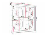 Garderobeskab Hartford 529
