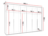 Garderobeskab Hartford 539