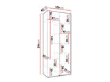Garderobeskab Hartford 540