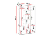 Garderobeskab Hartford 550