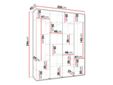 Garderobeskab Hartford 560