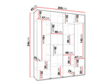 Garderobeskab Hartford 560