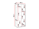 Garderobeskab Hartford 562