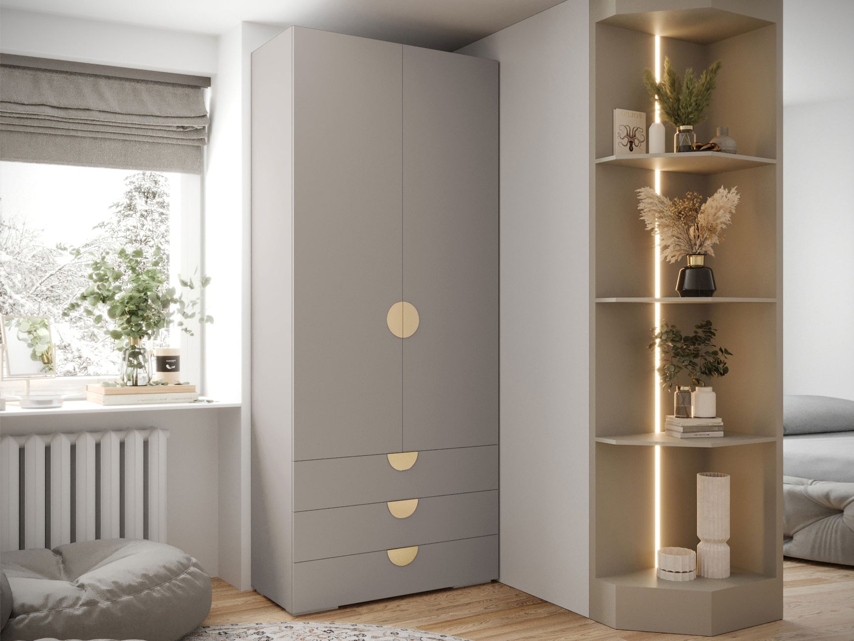Garderobeskab Hartford 565
