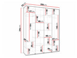 Garderobeskab Hartford 570