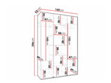 Garderobeskab Hartford 573