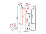 Garderobeskab Hartford 573
